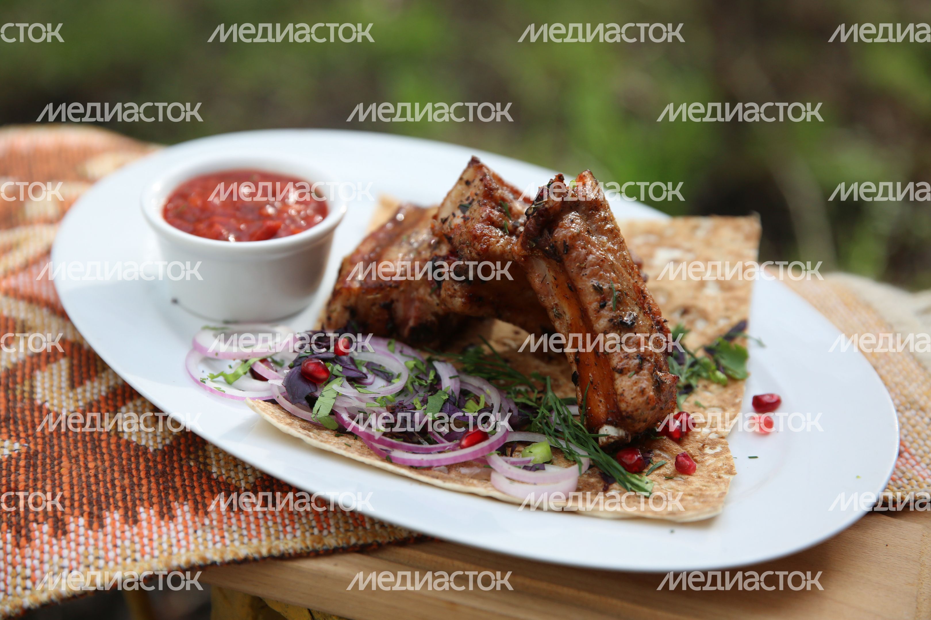 Приготовление свиного шашлыка