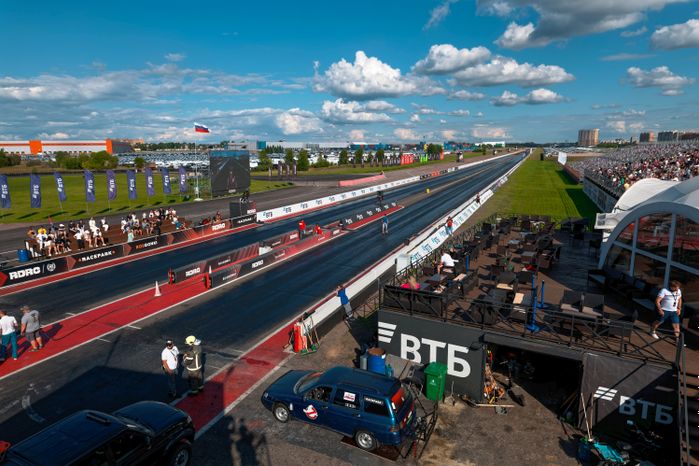 Чемпионат и Кубок России по дрэг-рейсингу RDRC 2026. Заезд гоночных болидов на автодроме RDRC Racepark в Раменском округ