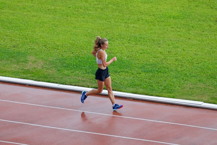 Спортивная ходьба на Чемпионате Московской области по легкой атлетике в Жуковском