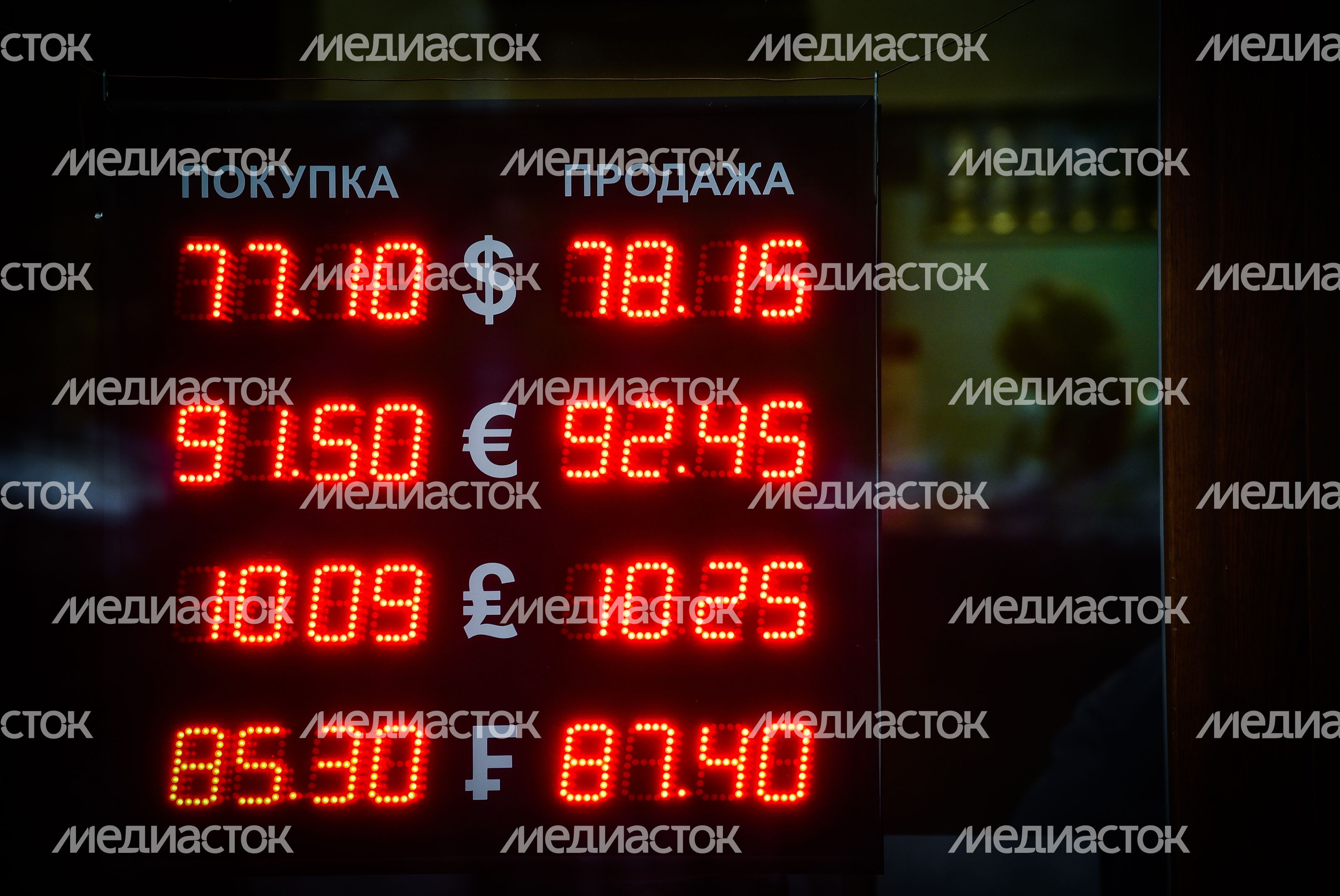 Курсы валют в обменных пунктах Москвы Курсы валют в обменных пунктах Москвы