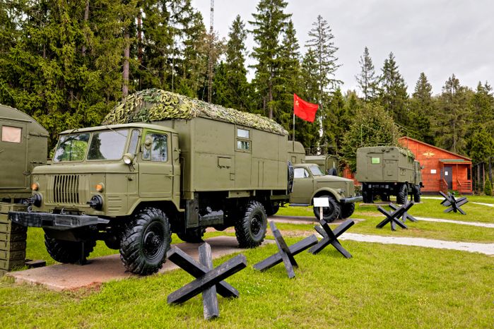 Городок военных связистов у Центра военно-тактических игр в Центральном парке «Патриот» Одинцовского округа