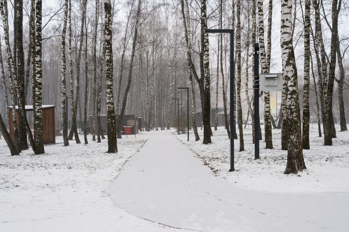 Балашиха. Парк «Солнечная». Зима