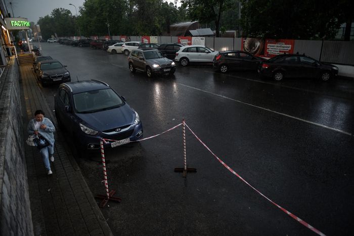 Тропические ливни накрыли Москву
