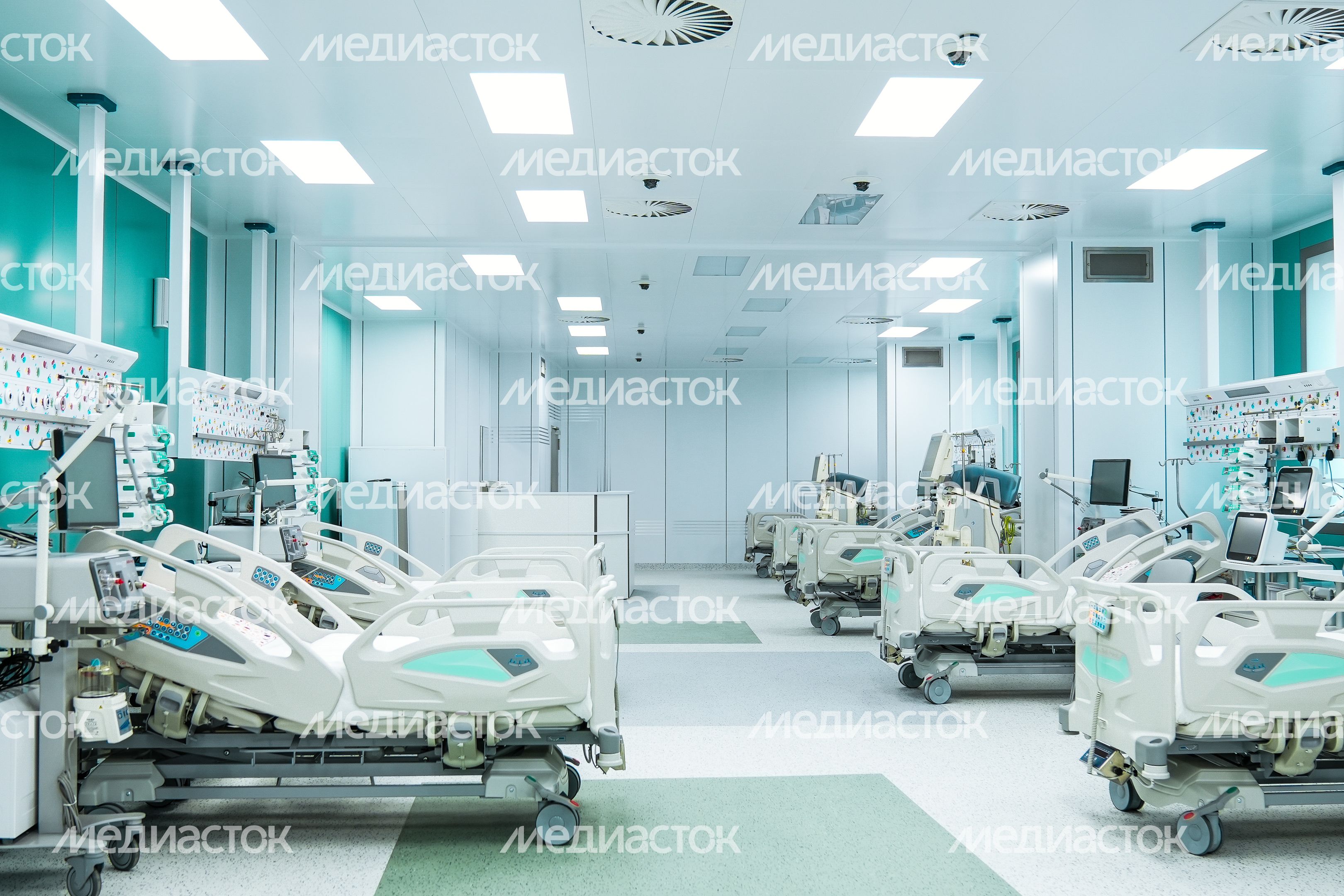 Реанимационное отделение в ДКЦ им. Л.М. Рошаля в Красногорске