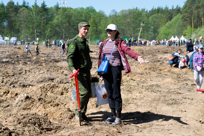 Акция «Лес Победы» в Раменском районе