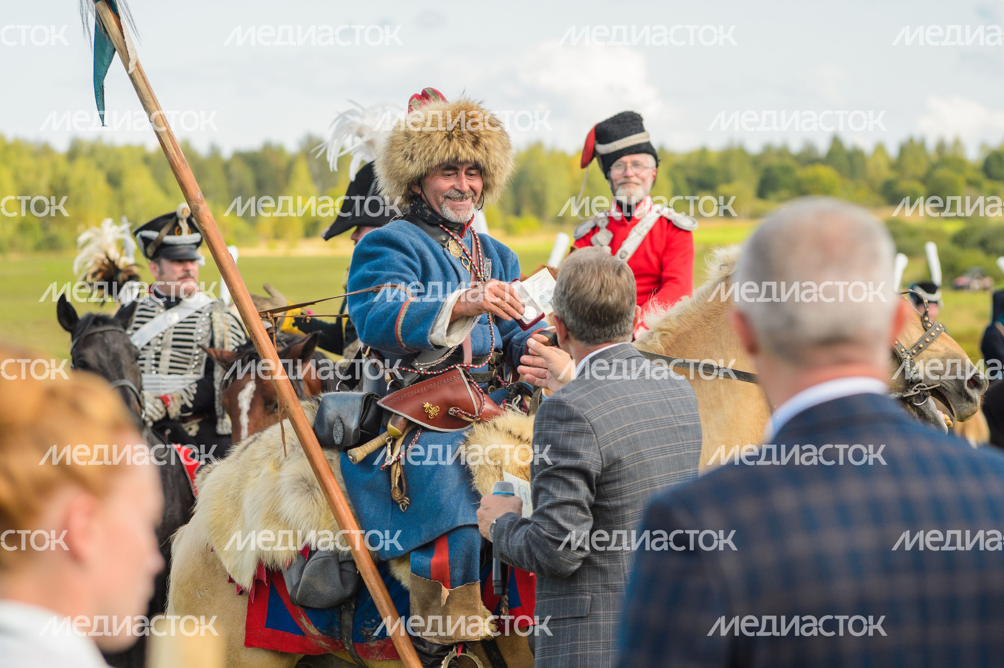 Можайский г.о., Бородино. Реконструкция Бородинской битвы