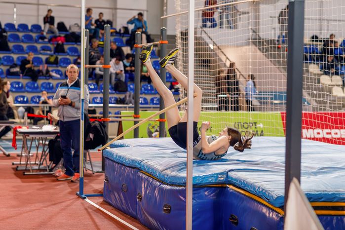 Спортивное соревнование Московской области по легкой атлетике в помещении в Щелково