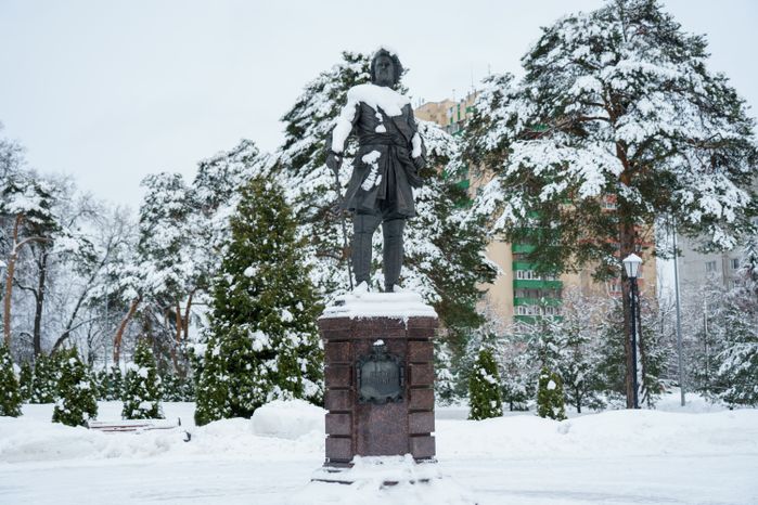 Зимние виды Лосино-Петровского