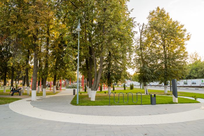 Бронницы. Площадь имени Тимофеева