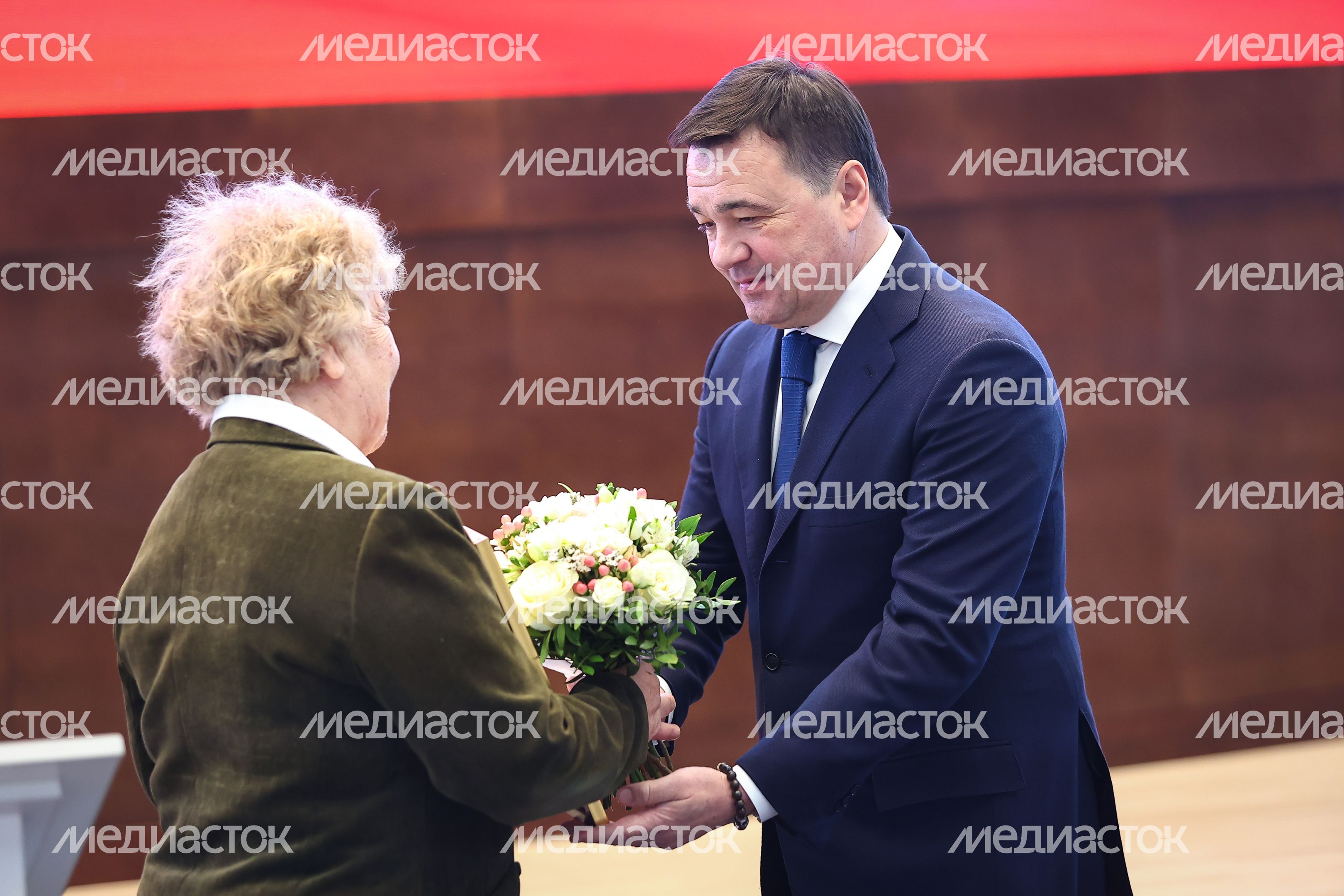 Торжественное мероприятие, посвященное 35-летию совета ветеранов Подмосковья, с участием Губернатора Московской области
