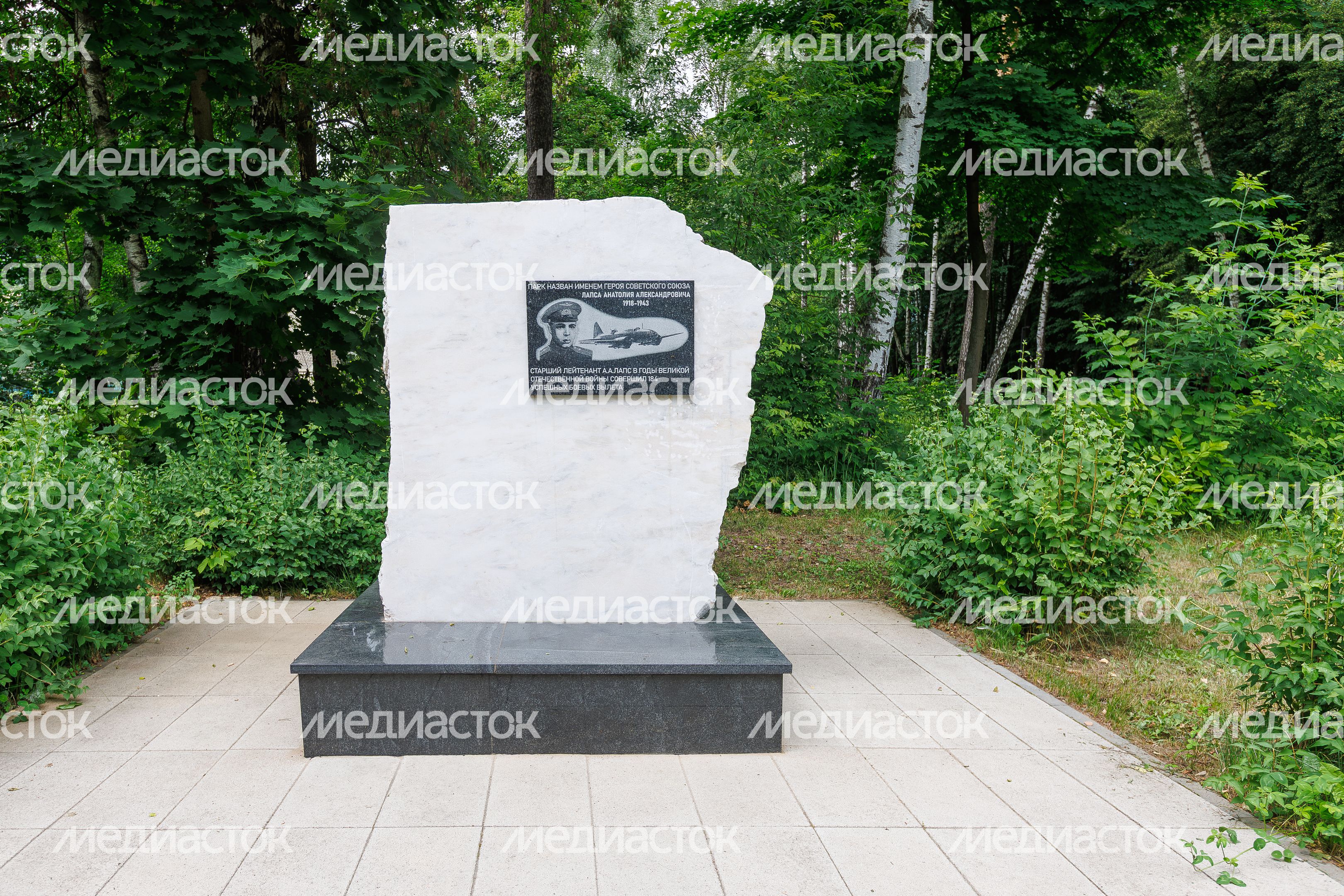 Парк Лапса в посёлке Томилино округа Люберцы
