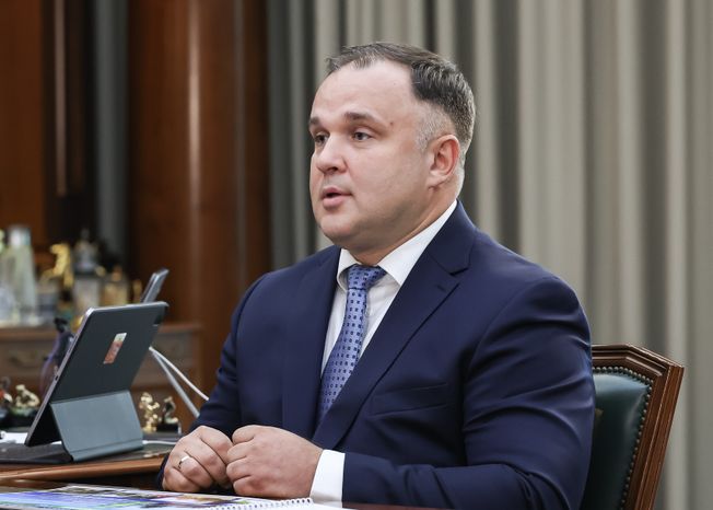 Рабочая встреча Андрея Воробьева с главой г.о. Власиха Германом Потапчуком