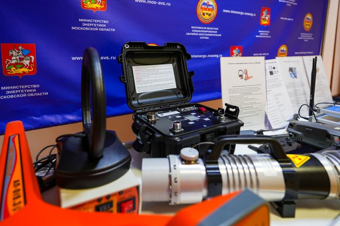 Аппараты точной диагностики Московской областной специализированной аварийно-восстановительной службы
