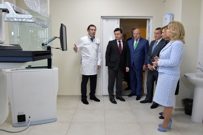 Открытие медицинского центра «Белая роза» в Красногорском районе