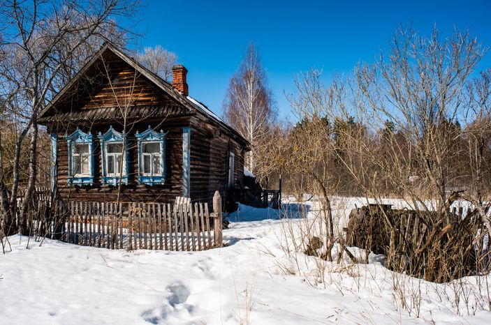 Заброшенное село Шатур