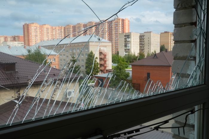 Оперативный штаб с участием Губернатора Подмосковья на месте ЧП в Сергиевом Посаде