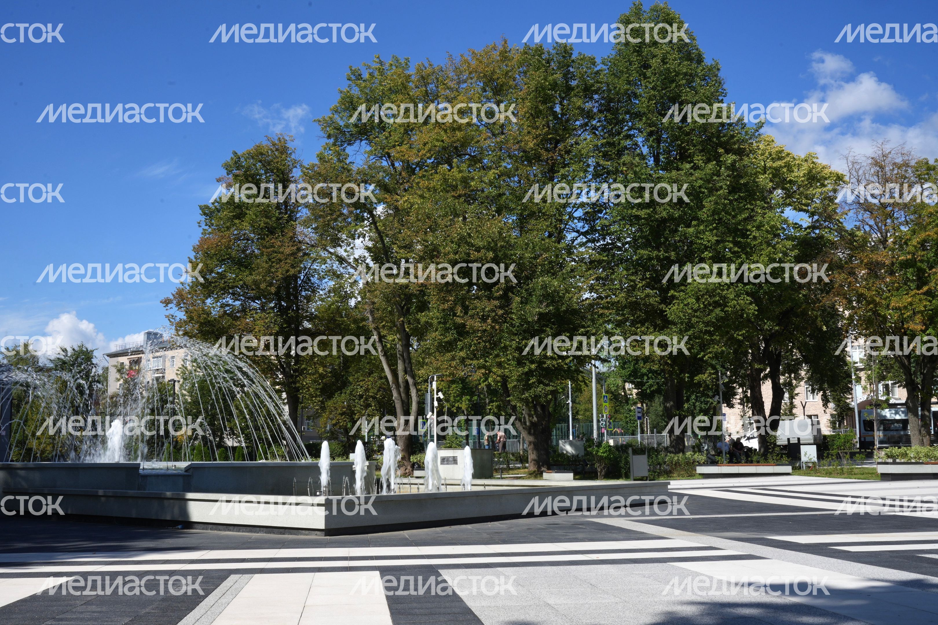 Благоустройство площади Мира в Мытищах