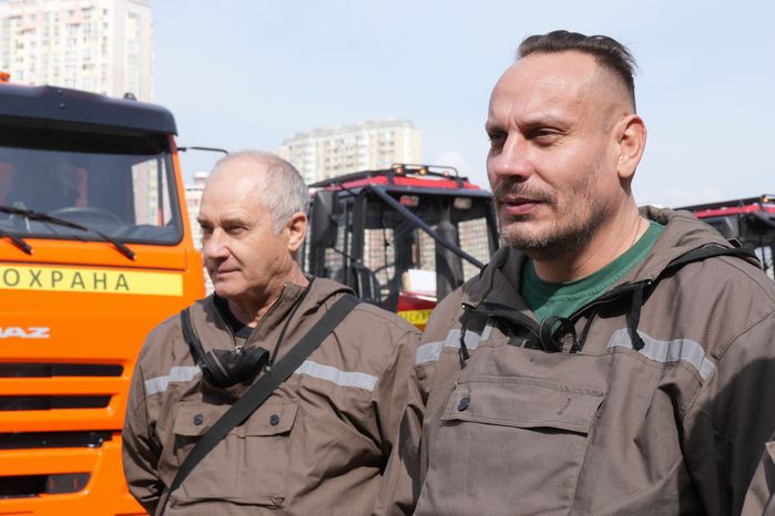 Передача специализированной лесотехники лесничествам Подмосковья