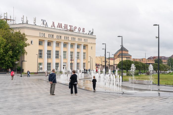 Советская площадь в Дмитрове