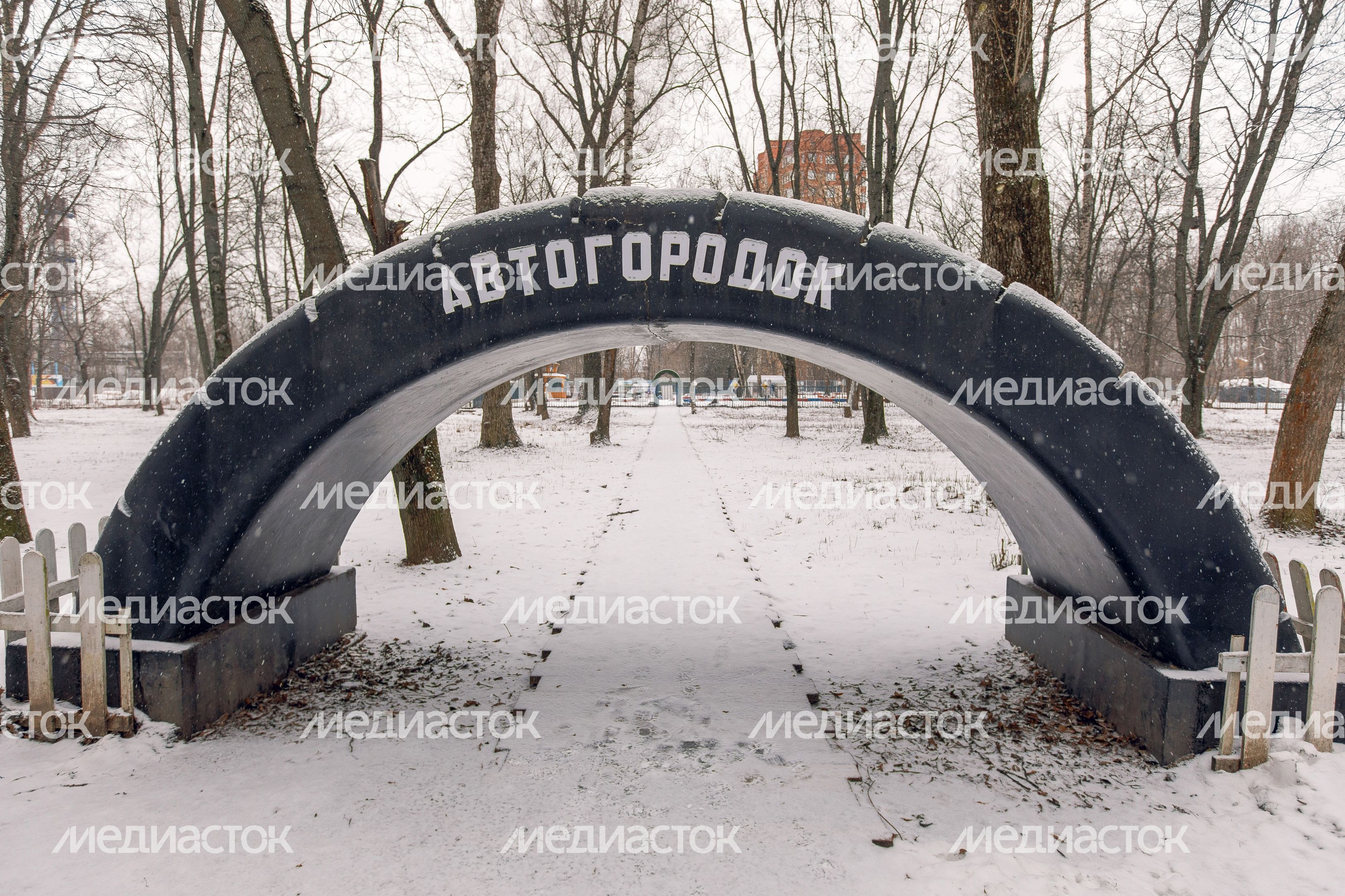 Зимний Щелковский городской парк культуры и отдыха Зимний Щелковский городской парк культуры и отдыха