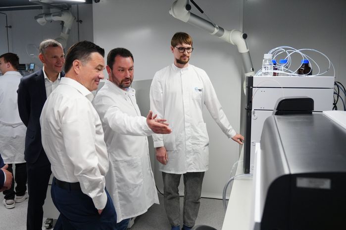 Губернатору представили проект развития R&D-Центра фармкомпании «Биннофарм Групп» в Красногорске