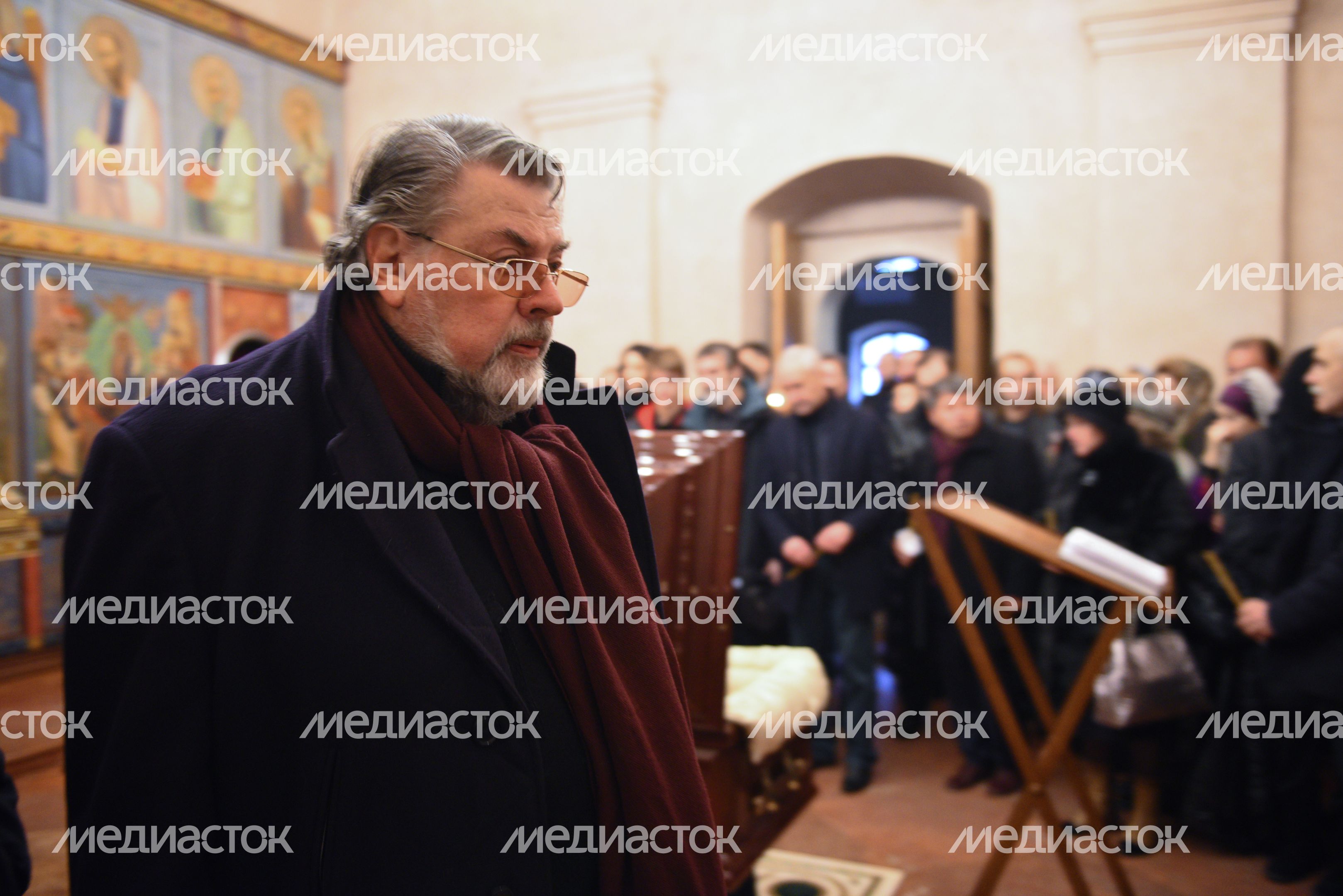 Церемония прощания с режиссером Георгием Юнгвальд-Хилькевичем в Москве