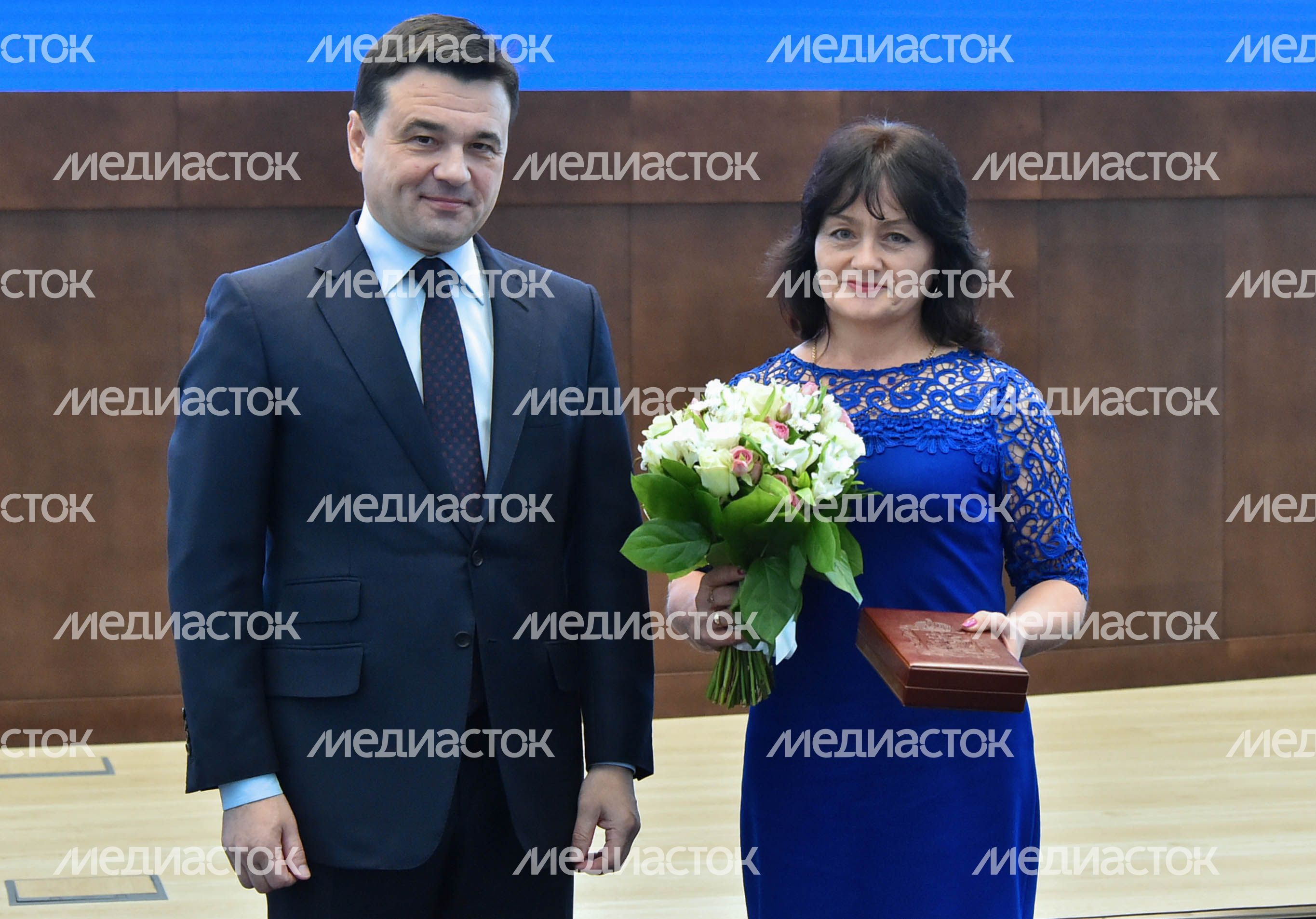 Награждение работников автомобильного и городского транспорта Подмосковья