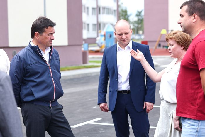 Встреча Губернатора Андрея Воробьева и дольщиков ЖК «Пушкарь» в Пушкинском горокруге