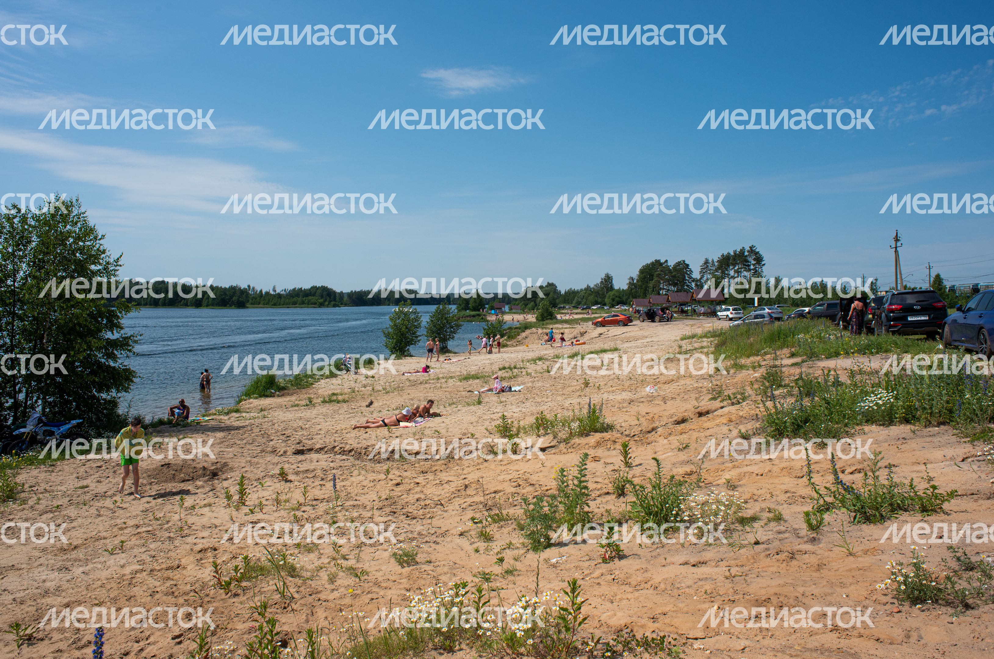 Голубые озера в Луховицах