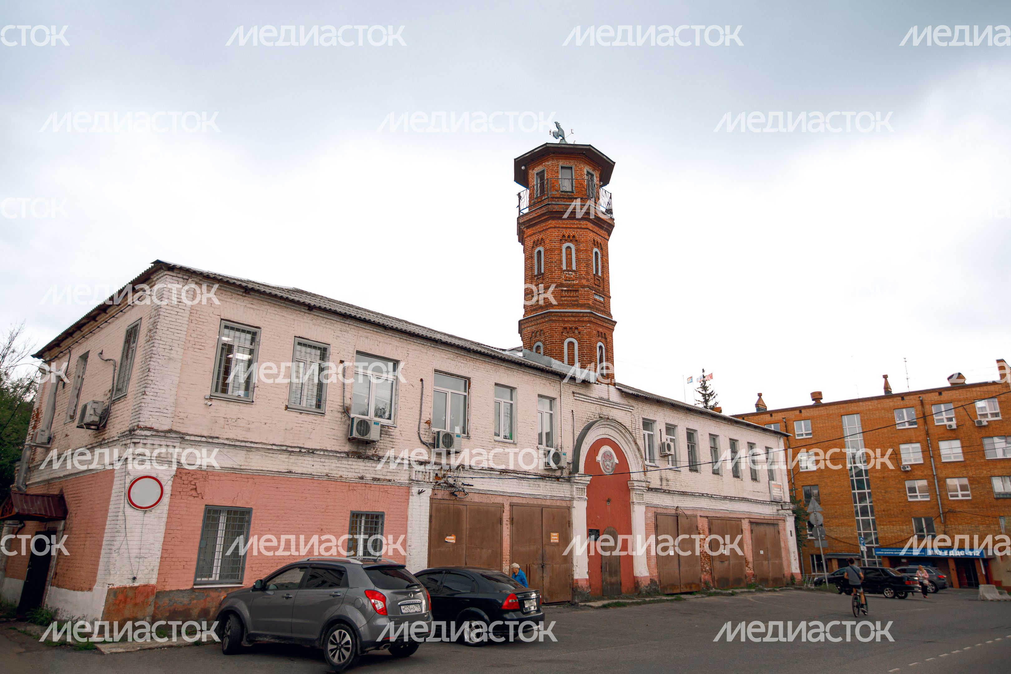 Павловский Посад. Пожарное депо с каланчой Павловский Посад. Пожарное депо с каланчой