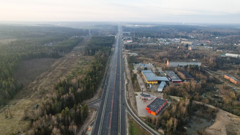В Подмосковье завершили реконструкцию трассы М-3 "Украина"