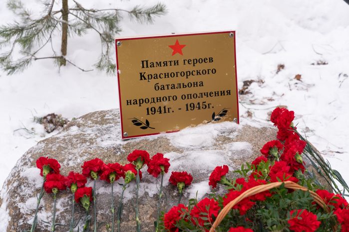 Красногорский филиал Музея Победы. Митинг 5 декабря