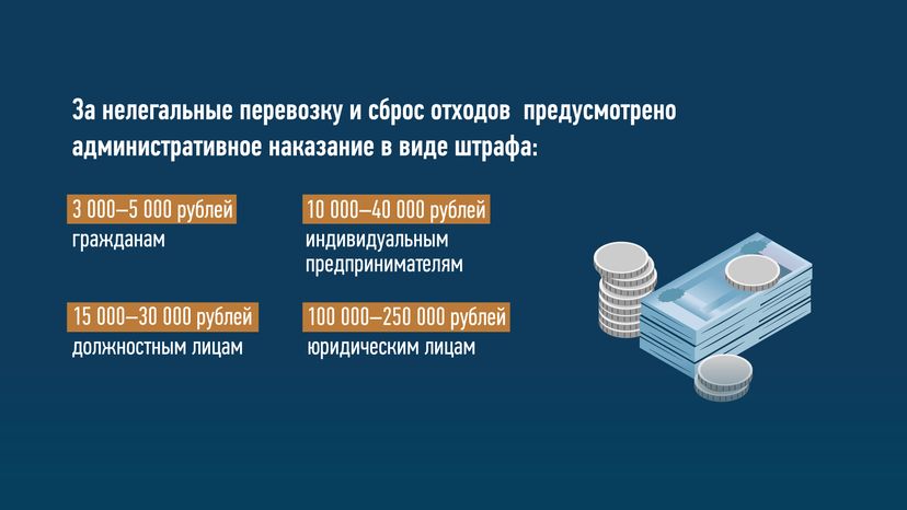 Новая система контроля перемещения транспорта (перевозка отходов, грунта)