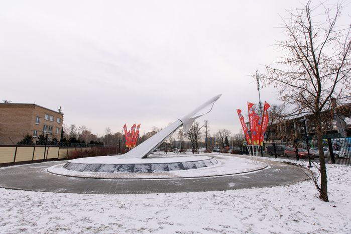 Памятник «Крылатая ракета Метеорит» в Реутове
