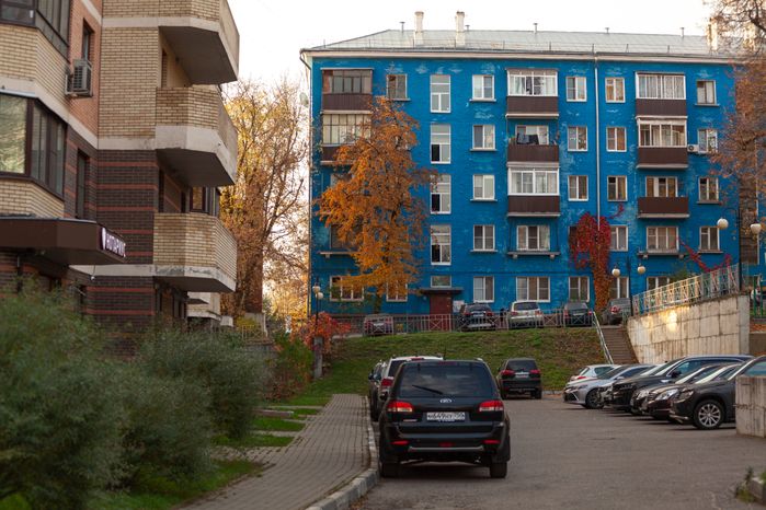 Осенние виды города  Дзержинский округа Люберцы