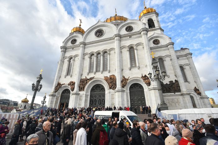 Отпевание протоиерея Димитрия Смирнова