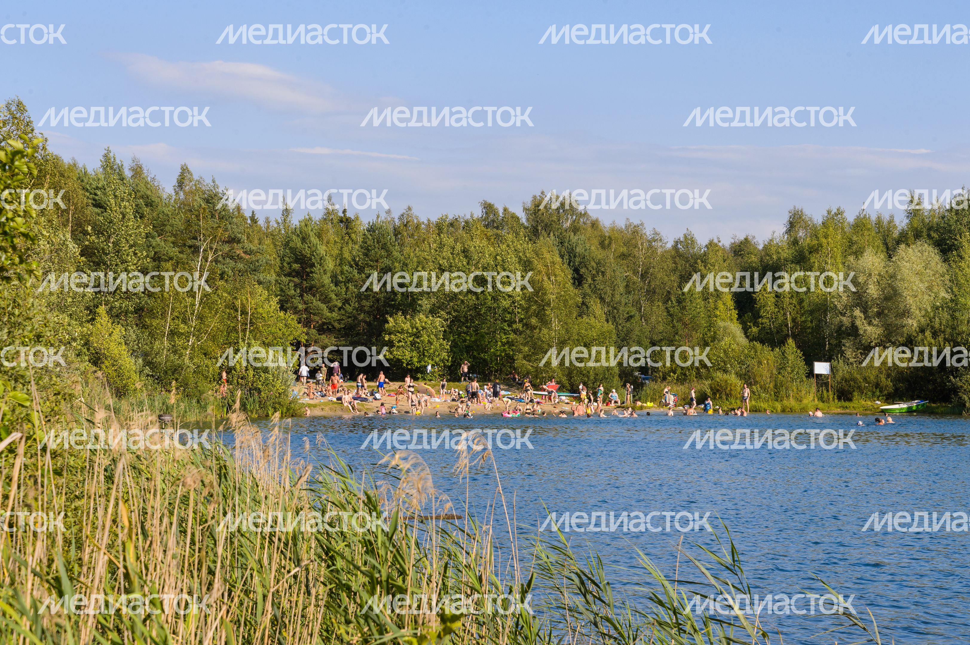 Озеро Северное в Черноголовке