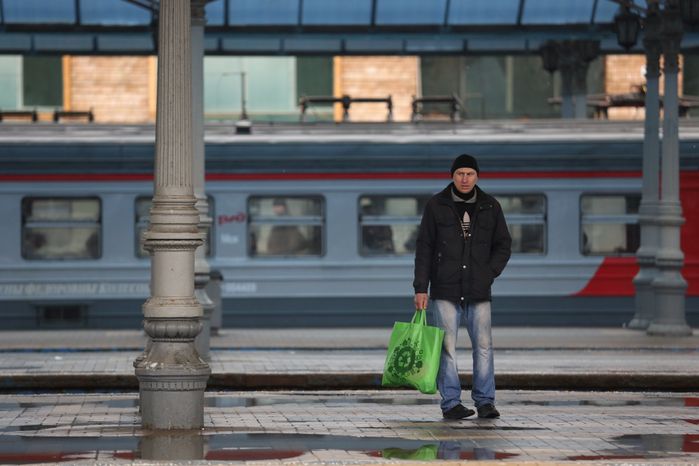 Ярославский вокзал в Москве