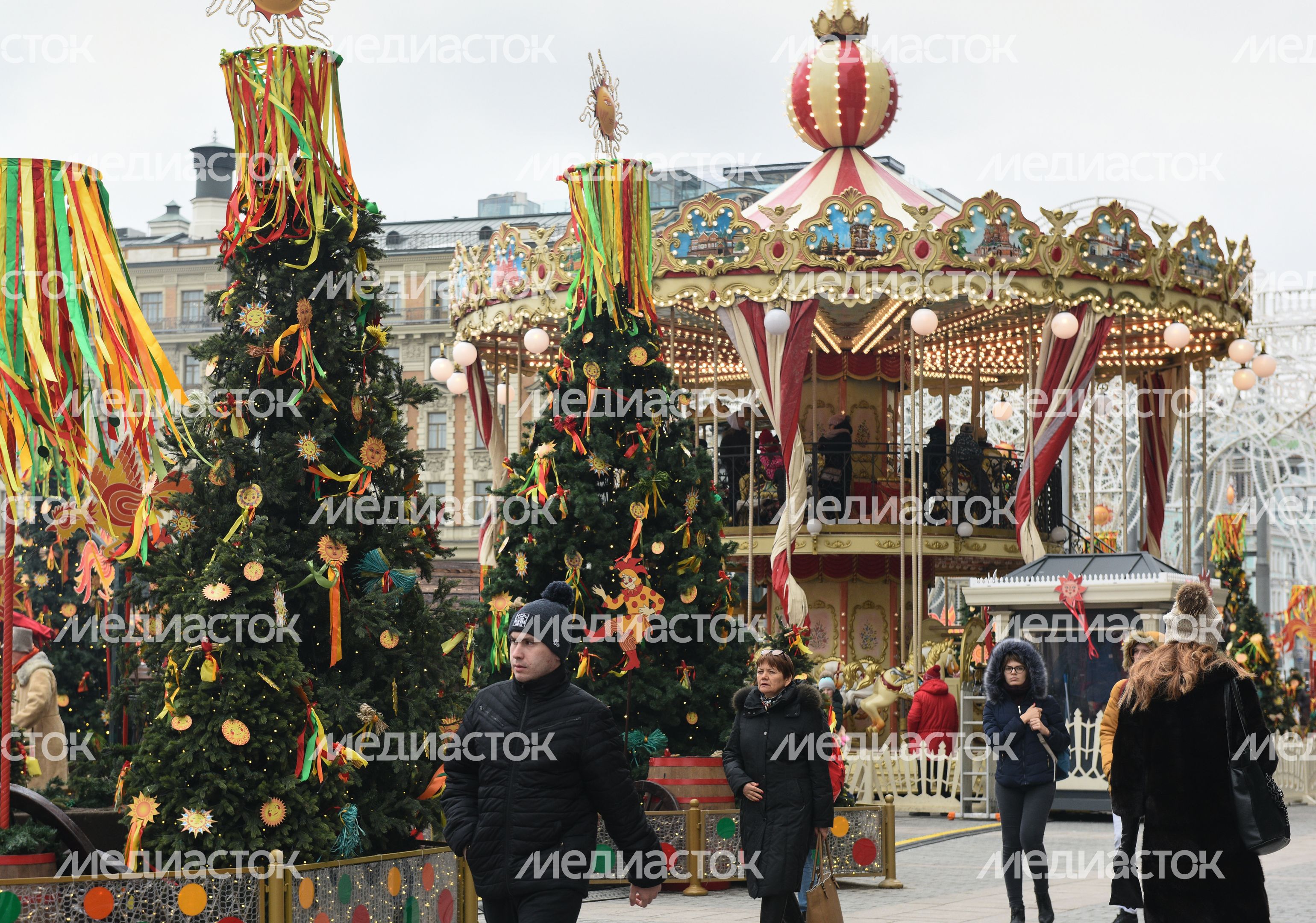 Открытие фестиваля «Московская Масленица»