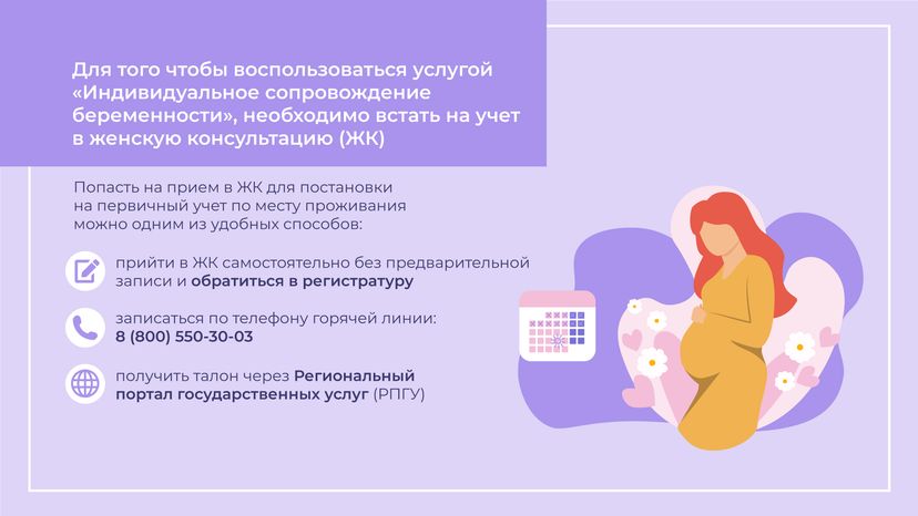 Сопровождение беременности