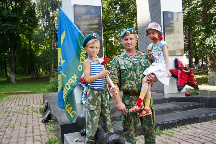 День ВДВ в Пушкино