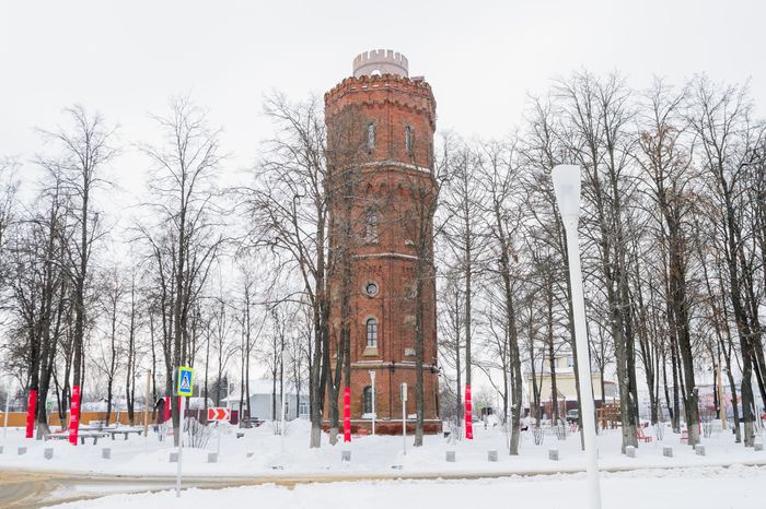 Зарайск. Виды города. Зима