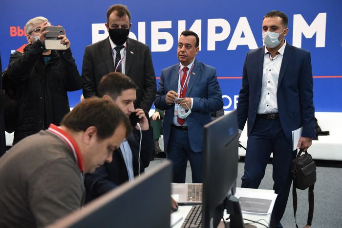 Центр наблюдения за выборами в Подмосковье