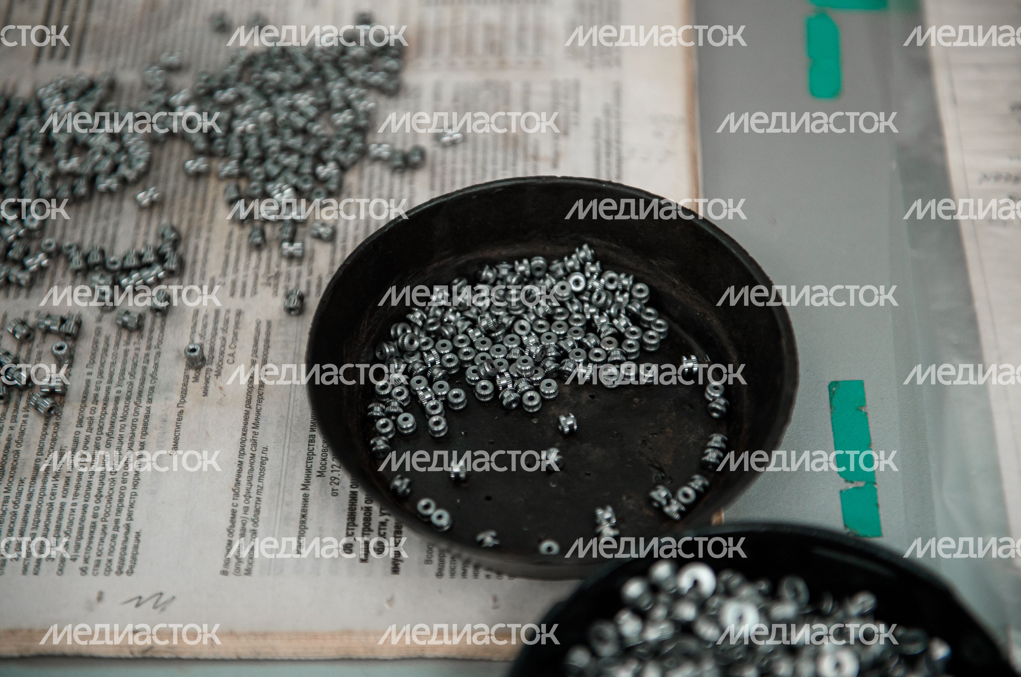 Рабочие моменты завода «Зенит»