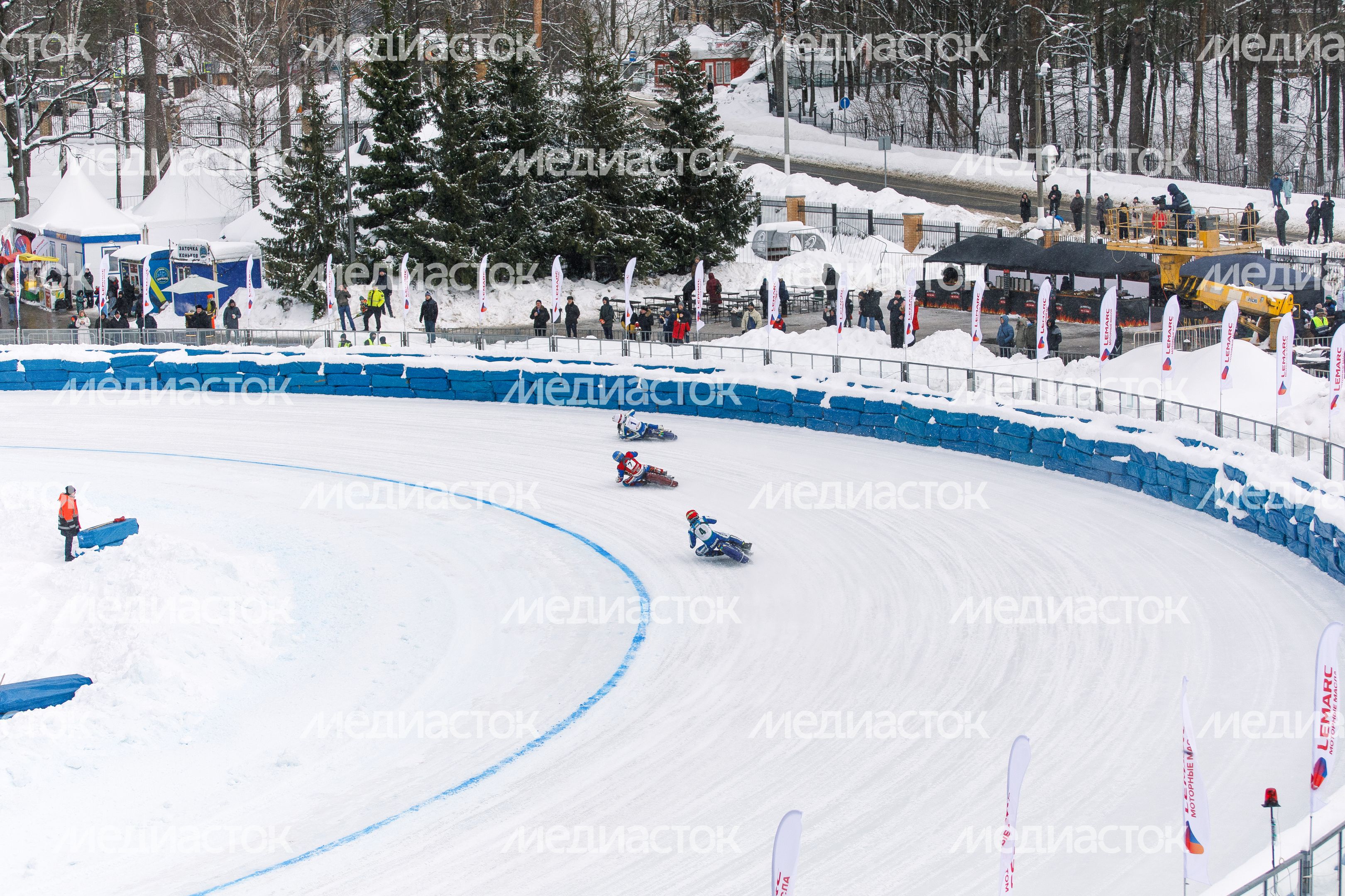 Красногорск. VI этап личного чемпионата России по гонкам на льду