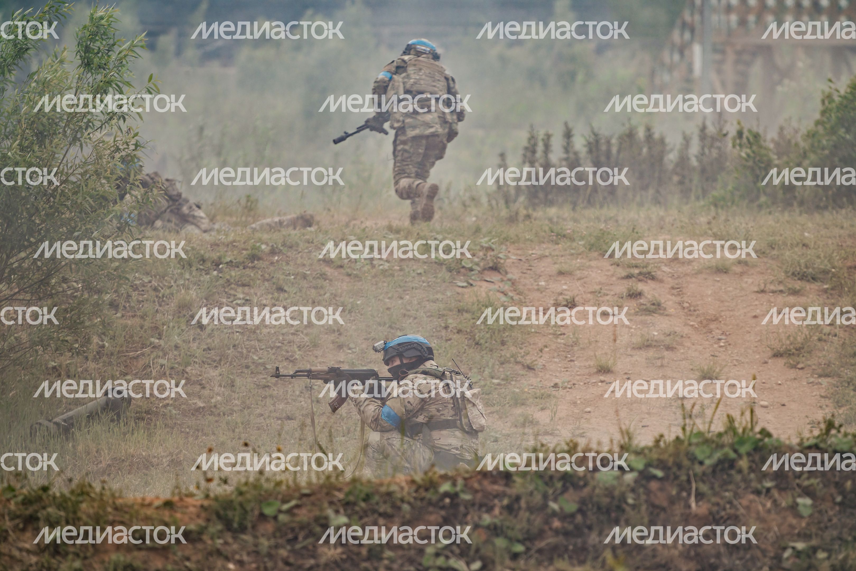 Реконструкция современных боевых действий в парке «Патриот» Одинцовского округа Реконструкция современных боевых действий в парке «Патриот» Одинцовского округа