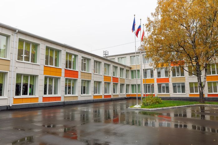 Средняя школа №13 в Королеве после капитального ремонта