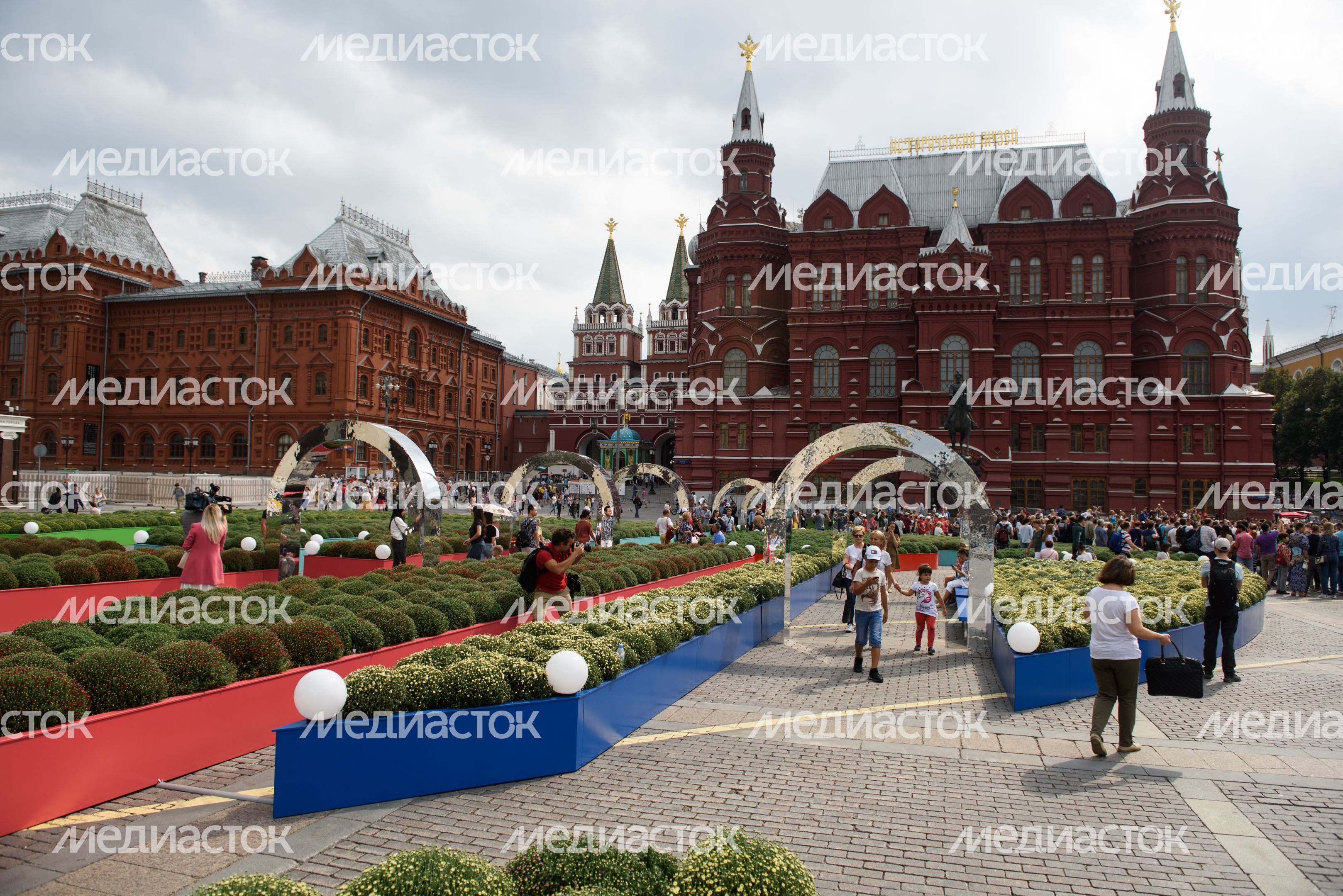 Открытие фестиваля «Цветочный джем» в Москве