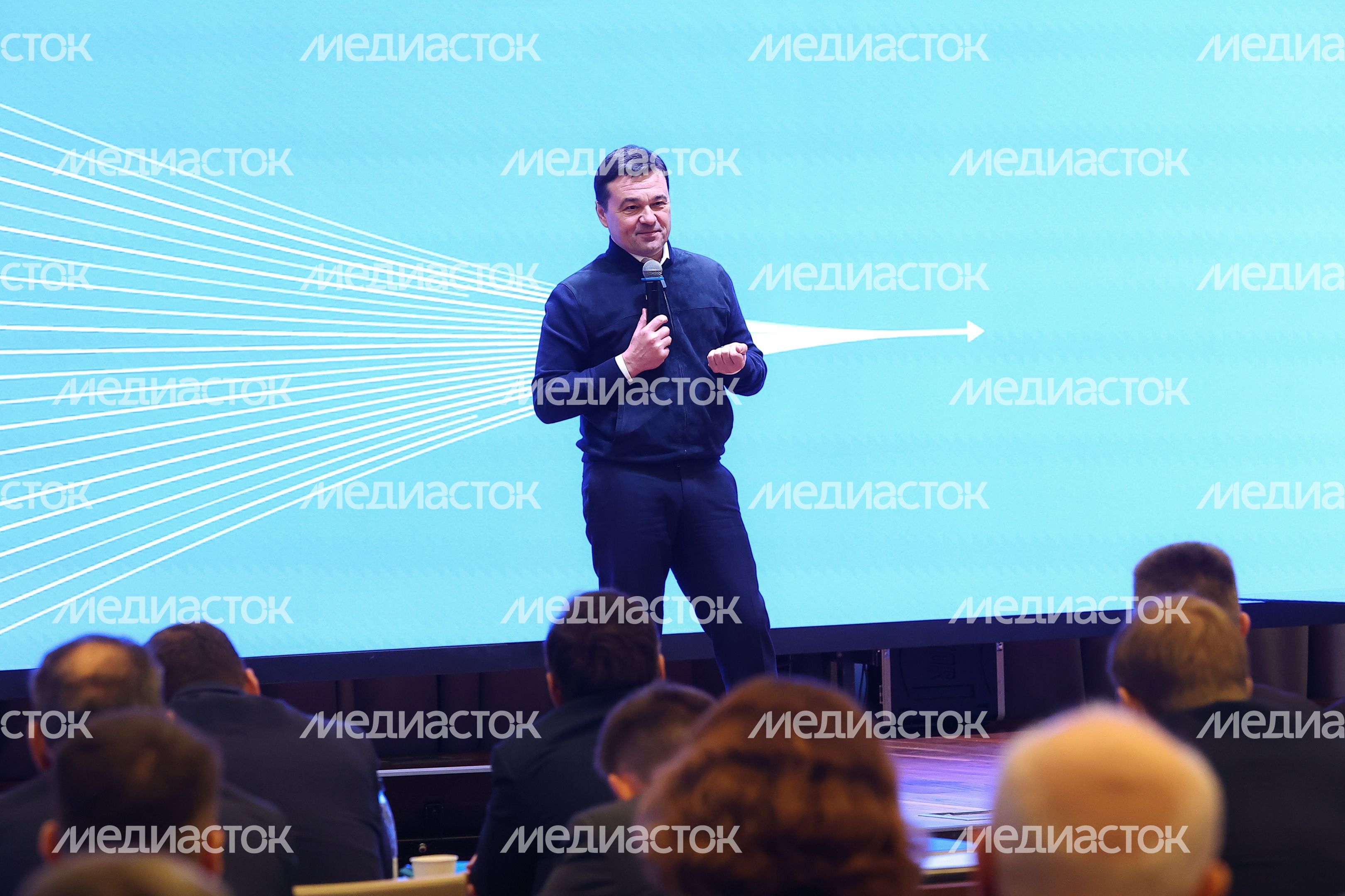 Обучающий семинар для членов правительства региона и глав округов на тему искусственного интеллекта с участием Губернатора Подмосковья