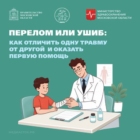 Перелом или ушиб Квадрат 01